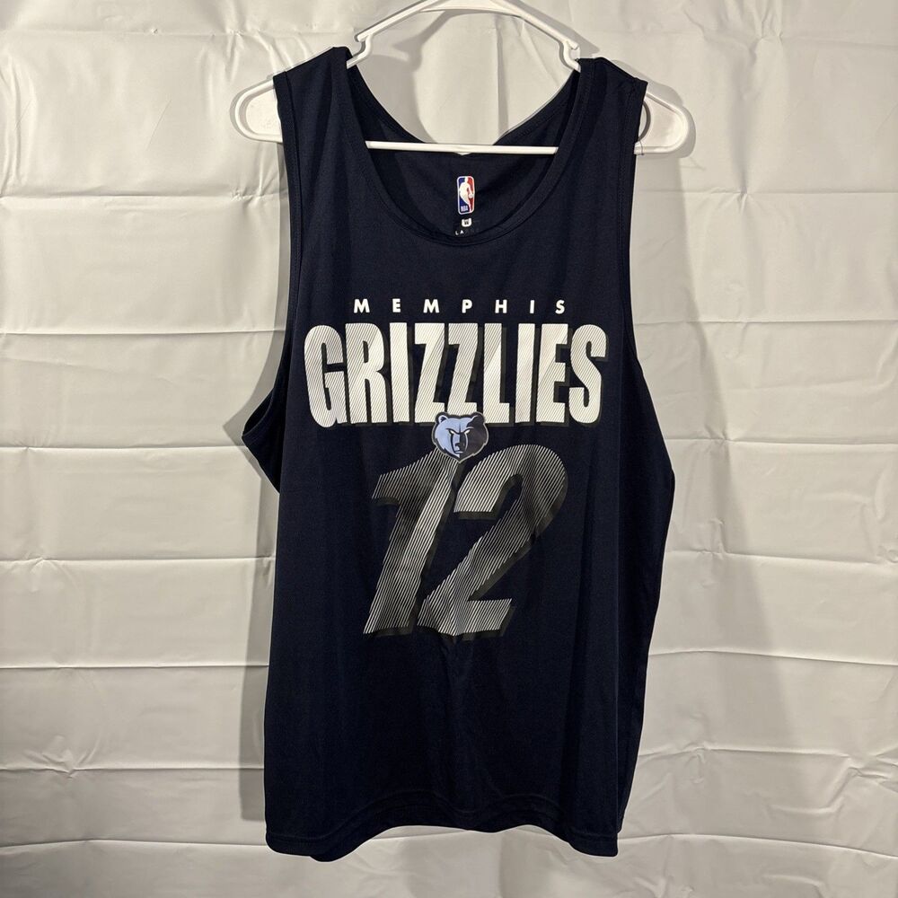 Memphis Grizzlies #12 Ja Morant Basketball Tank Top Men’s Large Point Guard